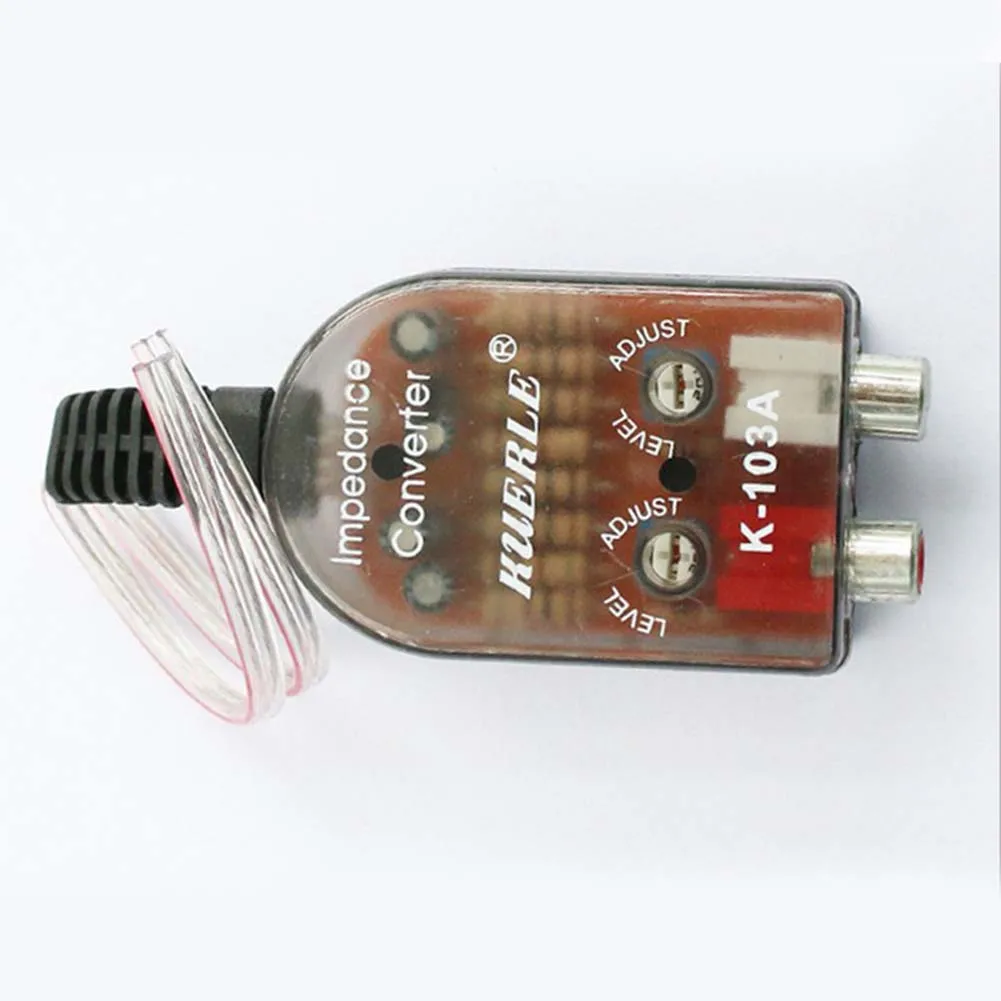 12V Авто Аудио конвертер высокого к низкому аудио комплект модификации