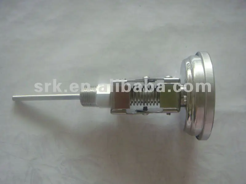 Биметаллический термометр с циферблатом универсальным углом SS304 | Инструменты