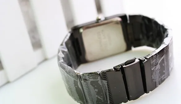 Free shipping wholesale stainless steel square watch mens luxury watches fashion A0913 | Наручные часы