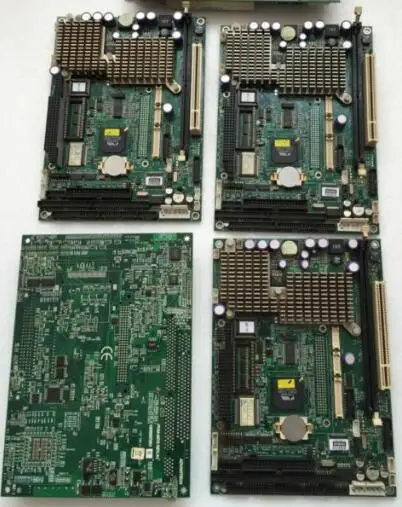 ОК оригинальная PCM-9579F материнская плата без вентилятора PCM-9579 PCM9579F6002-T A1 Промышленная материнская плата ISA SBC PCI с процессором ram PC/104