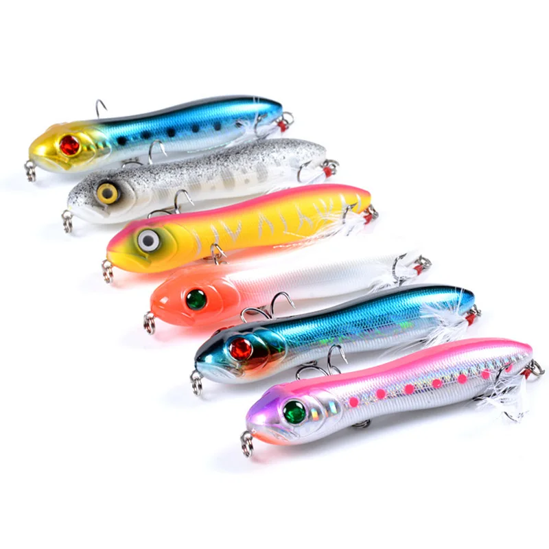 Рыболовная приманка Proleurre Topwater Воблер для окуня и щуки плавающая карандаш 10 см 16 г