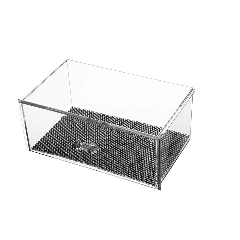 Прозрачный пластиковый органайзер для дома коробка хранения выдвижного ящика на
