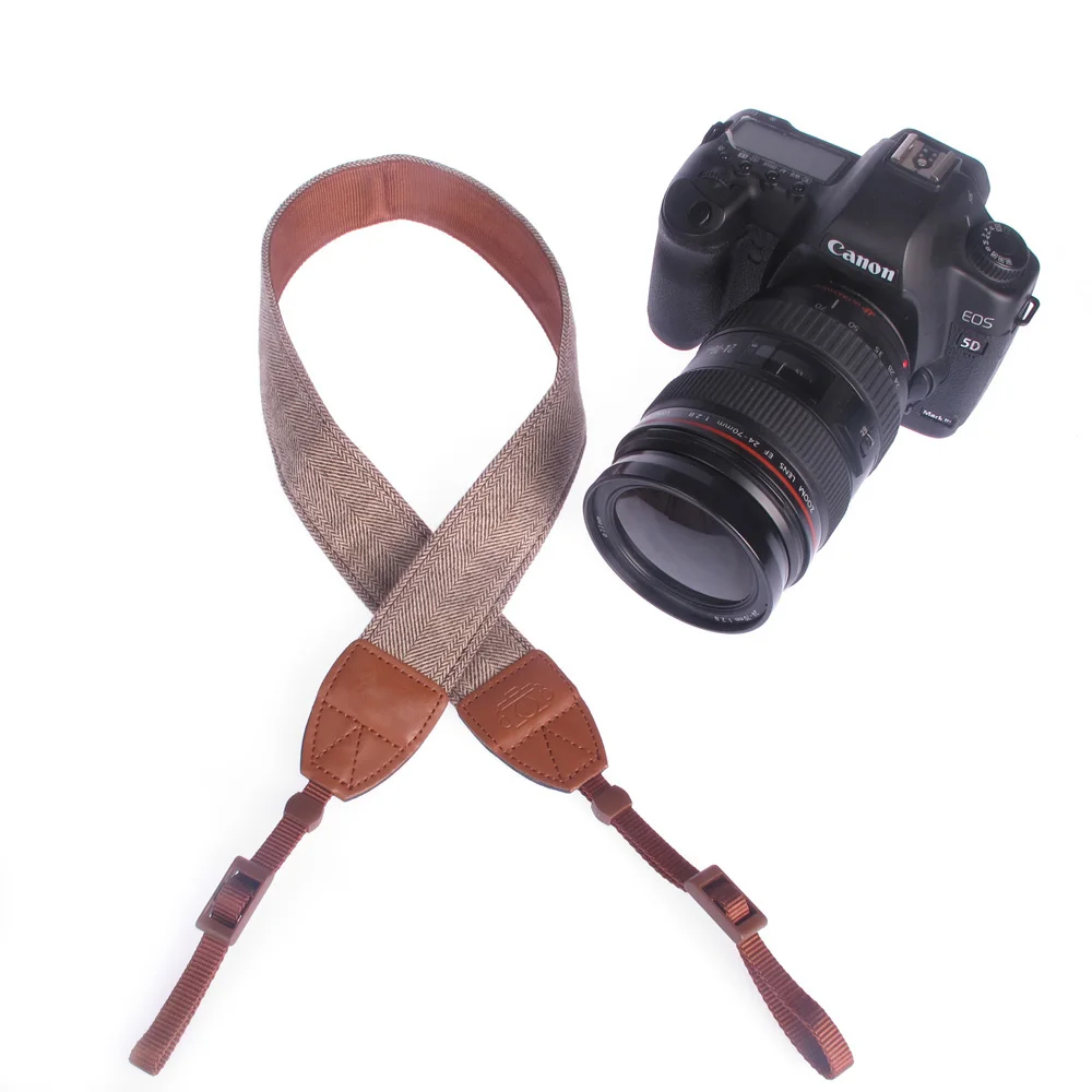 Винтажный ремень для камеры Sony Nikon Canon Olympus Pentax DSLR | Электроника