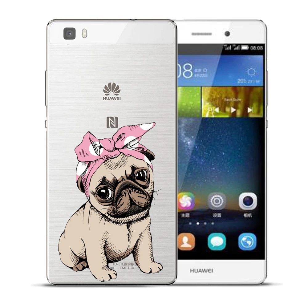 Классный чехол Corgi для Huawei P8 P9 P10 P20 P30 Lite Plus Mate 10 Pro Y5 Y6 II Y3 Y7 2017 Honor 9 6X 7X|Бамперы| |