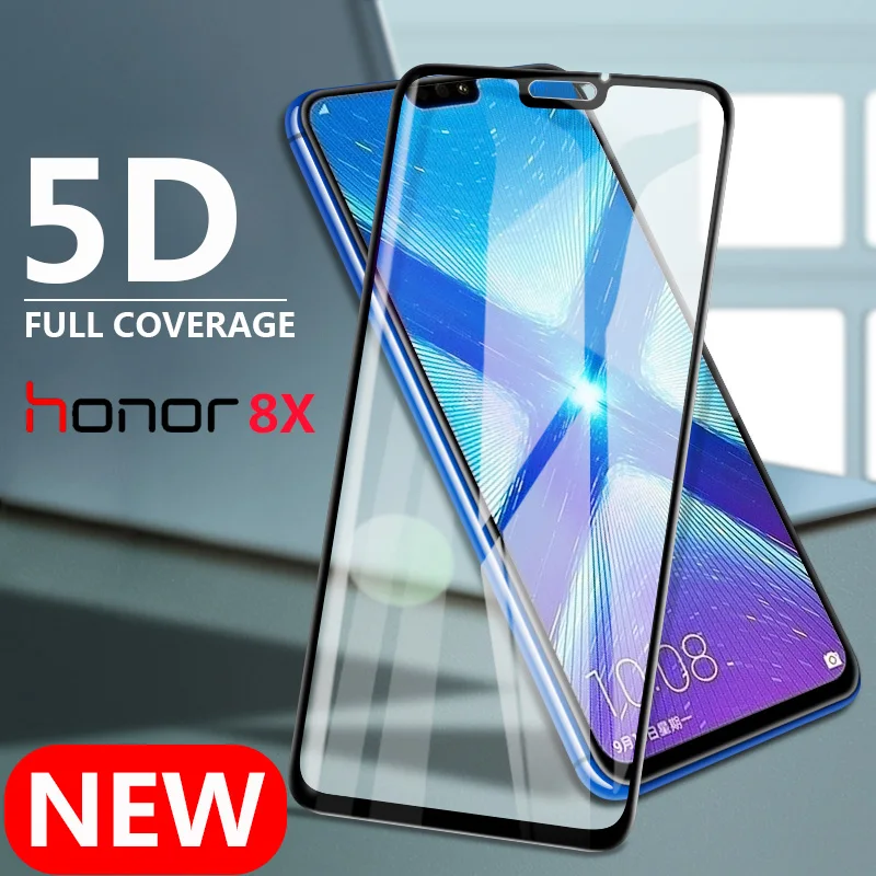 Защитное стекло Kolpler 5D с полным покрытием для Huawei Honor 8X Max защитная пленка из