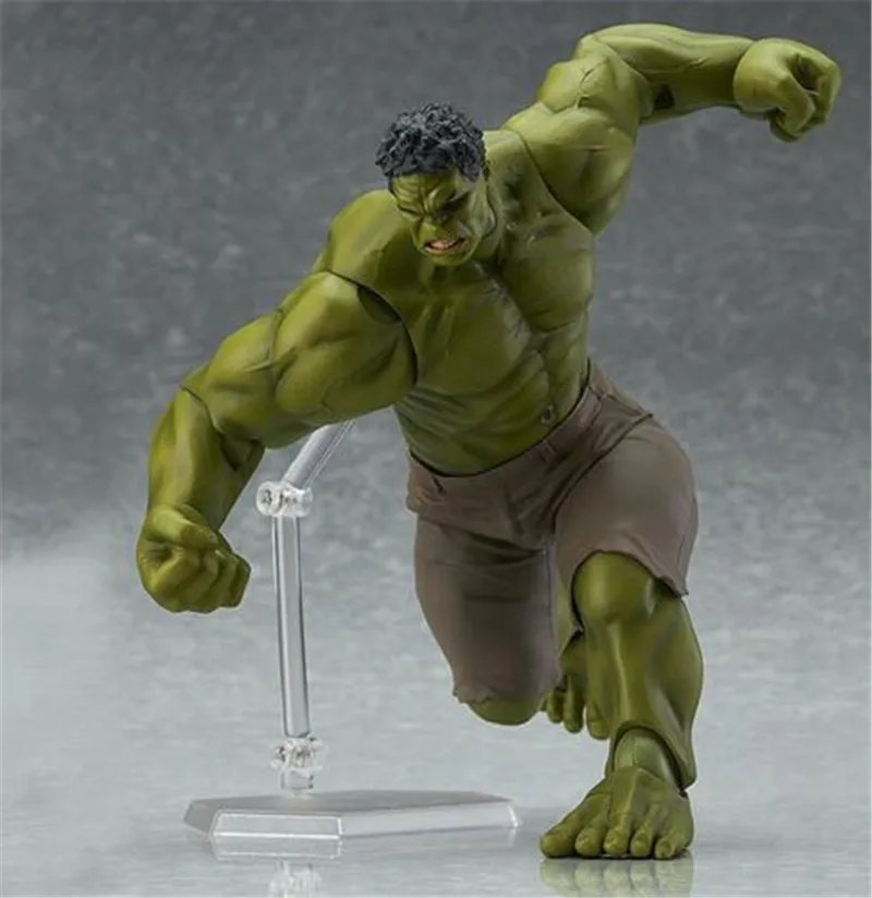 Marvel Мстители Figma Халк Аниме подвижная фигурка героя игрушка кукла модель 17 см |