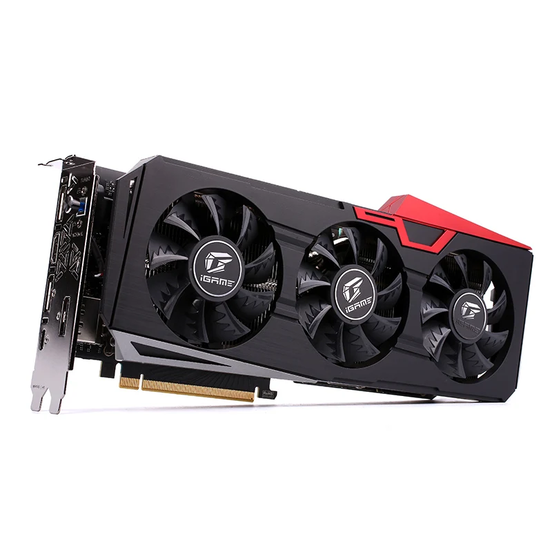 Цветная графическая карта Nvidia iGame GeForce RTX 2070 Ultra OC 8 Гб GDDR6 256 бит 1620 МГц видеокарта