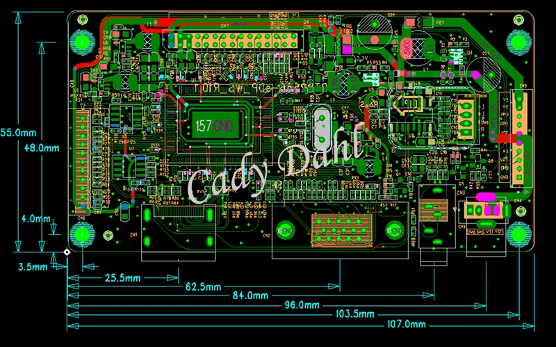 Плата контроллера сигнала HDMI VGA Audio EDP модуль для Raspberry PI 3 1366x768 сигнал 30 контактная