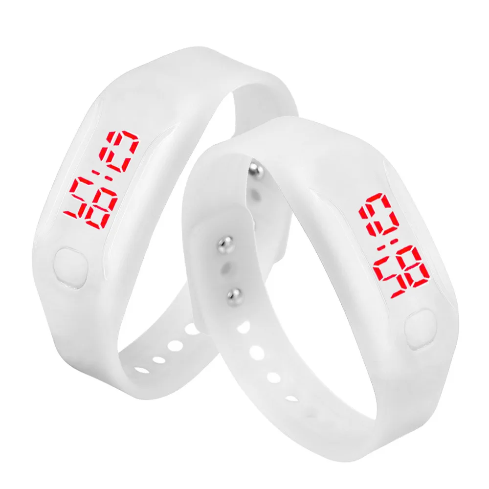 2018 Hot Sale LED Watch Mens Womens Watches Silicone Date Sports Running Bracelet Digital WristWatch Dropshipping relogio Saat | Наручные