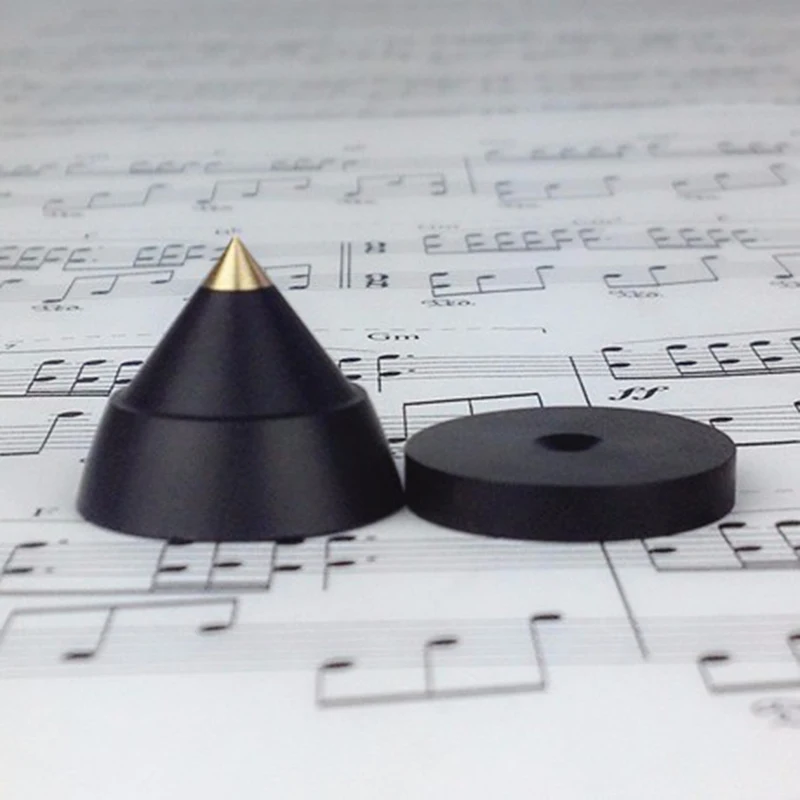 23 мм * 19 эбеновая трубка усилитель динамика CD HIFI шок Шипы diy деревянные ножки шипы