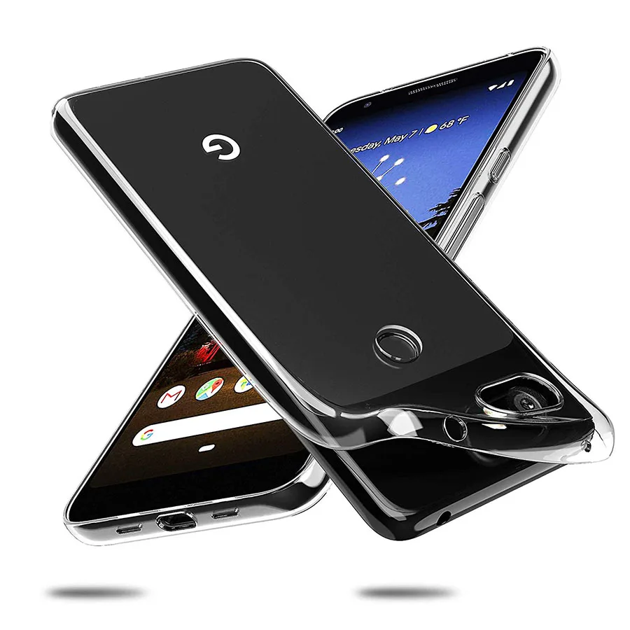 Silicon Transparent Case For Google Pixel 3A XL Lite 3 A Clear Ultra Thin Soft TPU Cover 4 3Lite Protective |