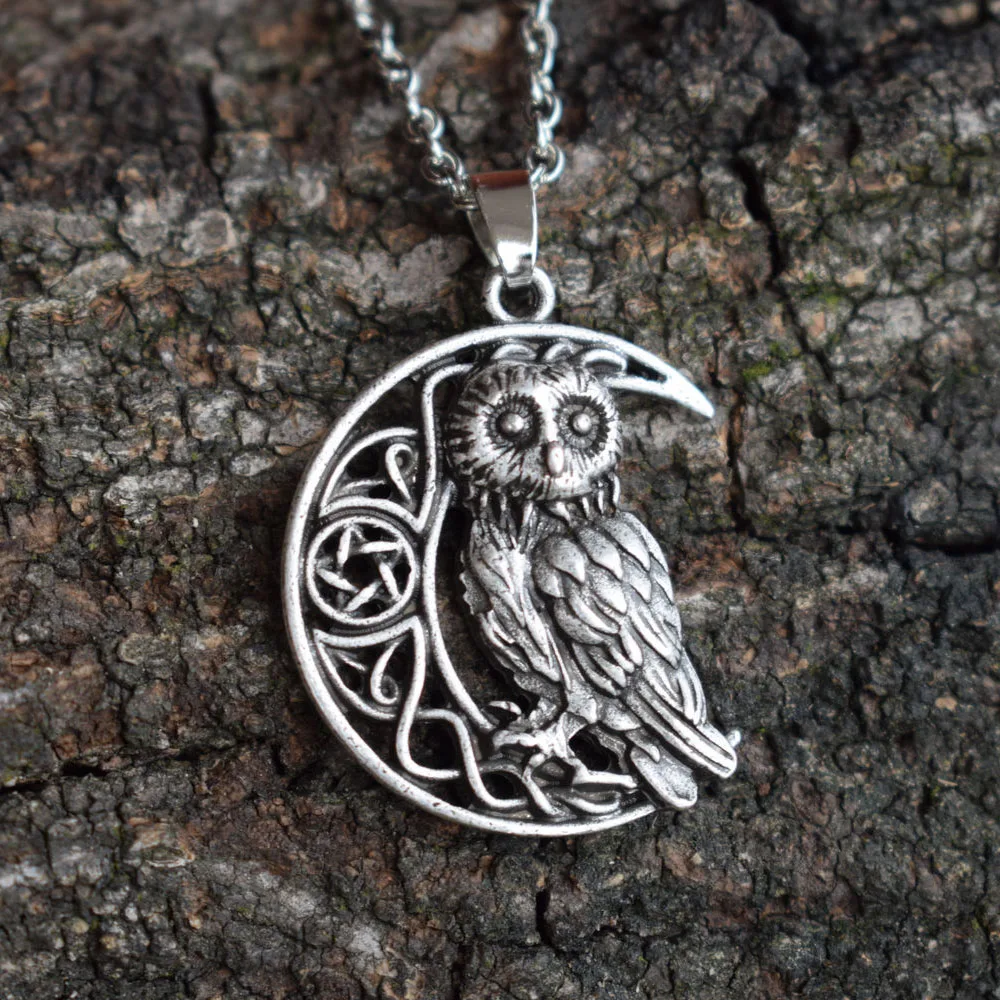 1 шт. ожерелье в виде совы для кельтиков подарки аксессуар выживания Сова