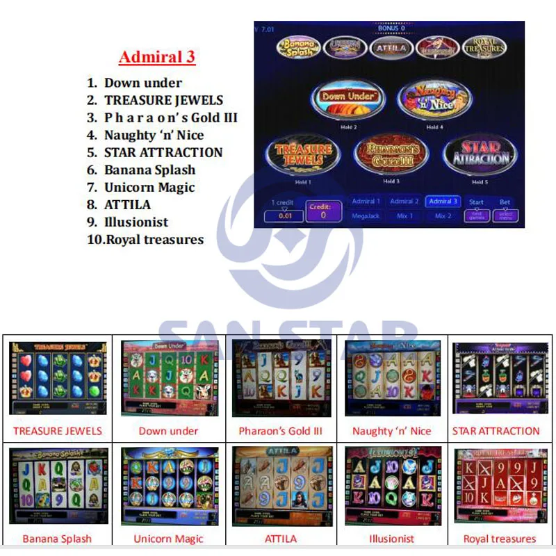 Казино мульти игра 60 в 1 для азартных игр машина казино игры Pcb