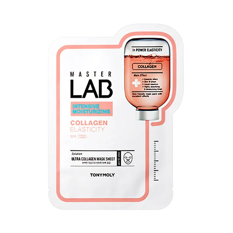ELASTICITY TONYMOLY Master лабораторная маска, маска для лица, лист, гиалуроновая кислота, Витаминная ампульная маска для лица, яркая кожа, Антивозрастная корейская косметика - Цвет: ELASTICITY