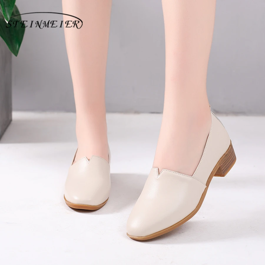 Женские босоножки-Броги из натуральной коровьей кожи туфли-лодочки повседневная