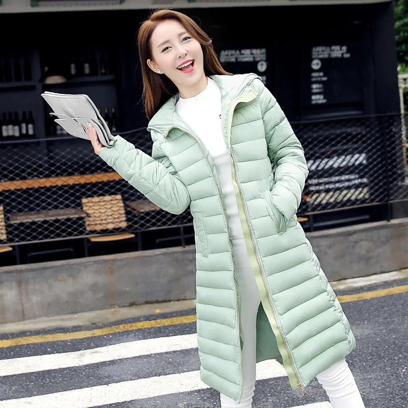 Женские зимние куртки больших размеров пуховая хлопковая парка женское новое