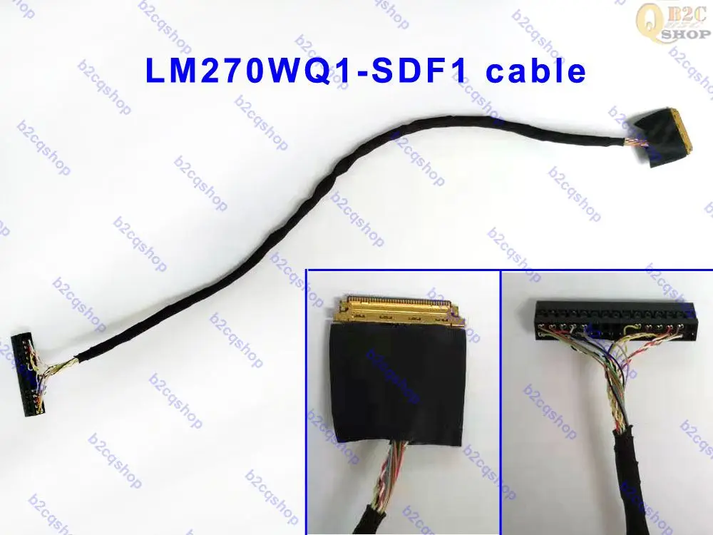 EDP кабель LVDS для передачи данных разъем DuPont LM270WQ1(SD)(F1) 20525 140E 01 40 контактный 0 4 мм