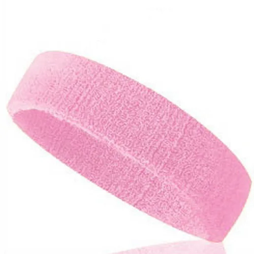 pink 1 шт. лента для волос для йоги спортивная повязка на голову ленты Эластичная повязка для волос для мужчин и женщин для бега фитнес аксессуары головная повязка - Цвет: pink