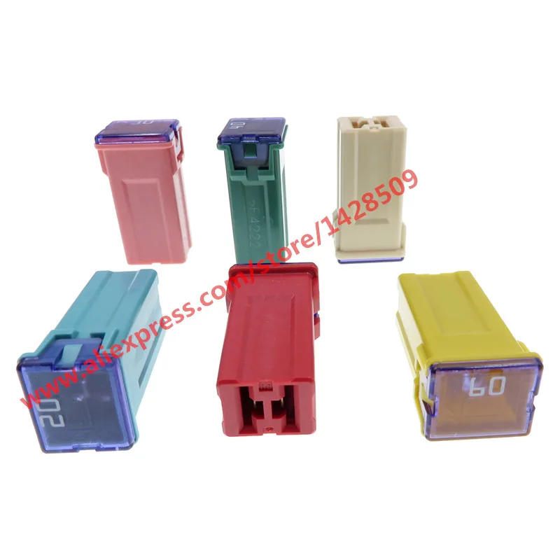 5 шт. блок предохранителей JT PEC для Buick Mazda Suzuki Chevrolet Ford BYD 20A 25A 30A 40A 50A 60A|fuse box|fuse box