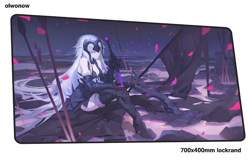 Коврик для мыши Fate 700x400x3 мм милый игровой коврик для мыши Коврик для геймера игровая компьютерная настольная клавиатура со встроенной мышью большие игровые коврики