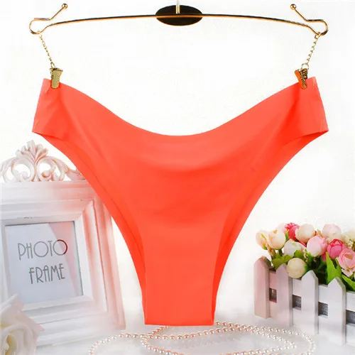 WP68 orange Дизайн, женское Бесшовное сексуальное нижнее белье, трусы, удобное нижнее белье, милая и низкая красота - Цвет: WP68 orange