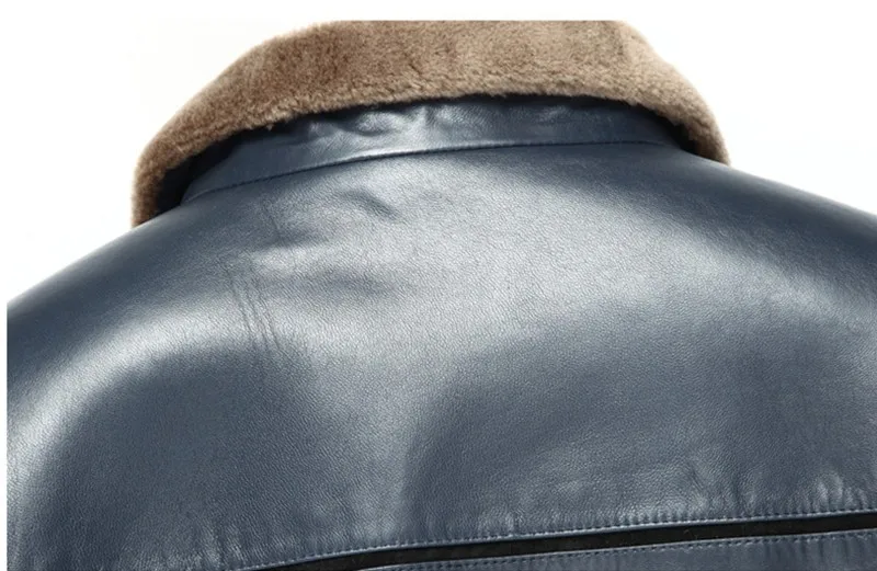 Зимняя куртка размера плюс 6XL, Мужская Толстая куртка из искусственной кожи с воротником с лацканами, повседневный свободный стиль, мужской пуховик на молнии