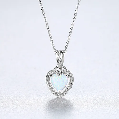 New S925 Sterling Silver Fashion Wild Love Micro Inlay Smart Necklace Can Be Customized | Украшения и аксессуары