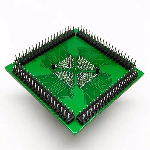 QFN программатор гнездо IC тестовая розетка IC550 0644 006 G шаг 0 5 мм Чип Размер 9*9 флэш
