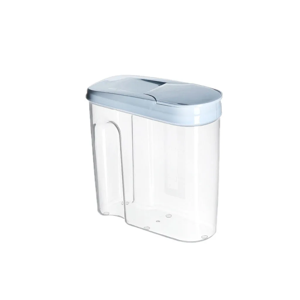 Light Blue Кухонный ящик для хранения, пластиковый контейнер для хранения продуктов, контейнер для свежих продуктов, repisas de pared decorativos etagere de range, Новинка - Цвет: Light Blue