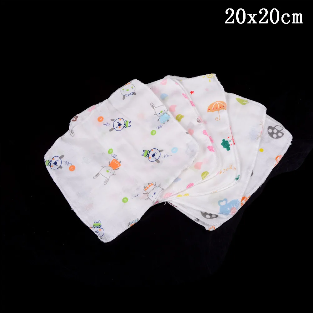 10 шт./лот детское полотенце для кормления плюшевый мишка кролик в горошек с