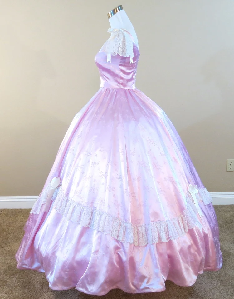 Платье цвета лаванды костюм в стиле Ренессанс платье из сатина|renaissance dress|dress