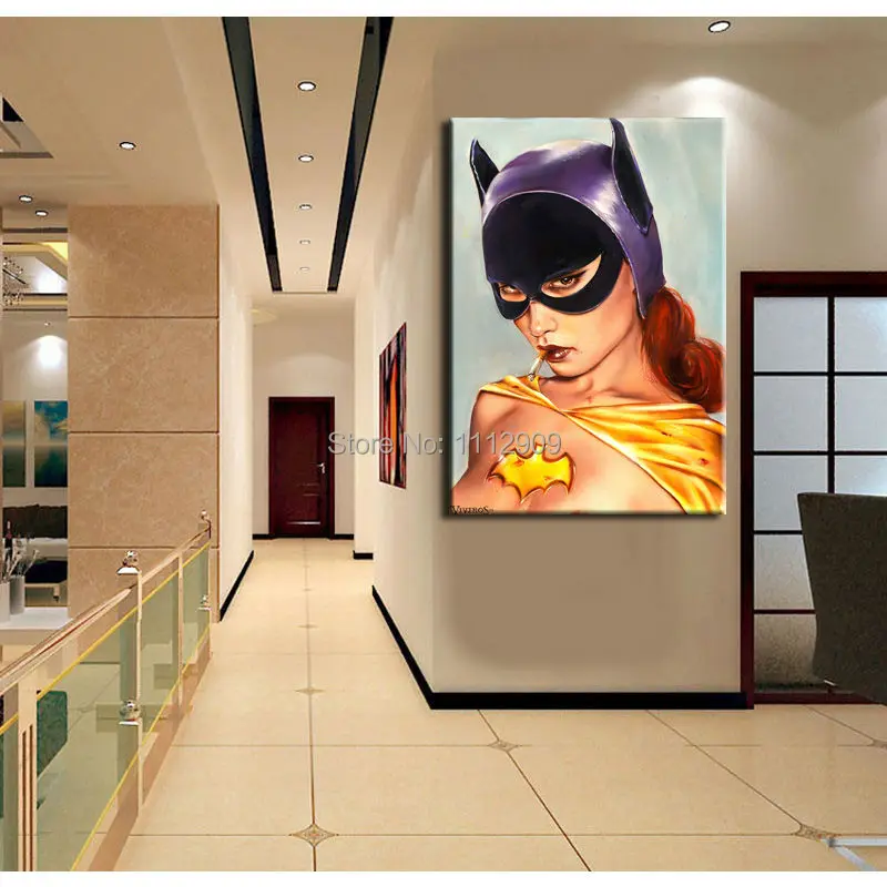 Ручная роспись знаменитой репродукции картин Brian M красивая сексуальная девушка