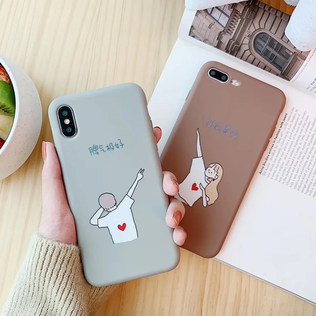 Матовый чехол для iphone xr на айфон 7 дюймов из силикагеля Мобильный телефон X XsMAX 8Plus