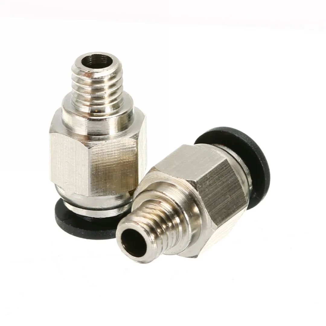 Mayitr 2 шт. Пневматический фитинг-Боуден разъем PTFE трубки Разъемы M5/M6 резьба для Reprap 3d Принтер Нити