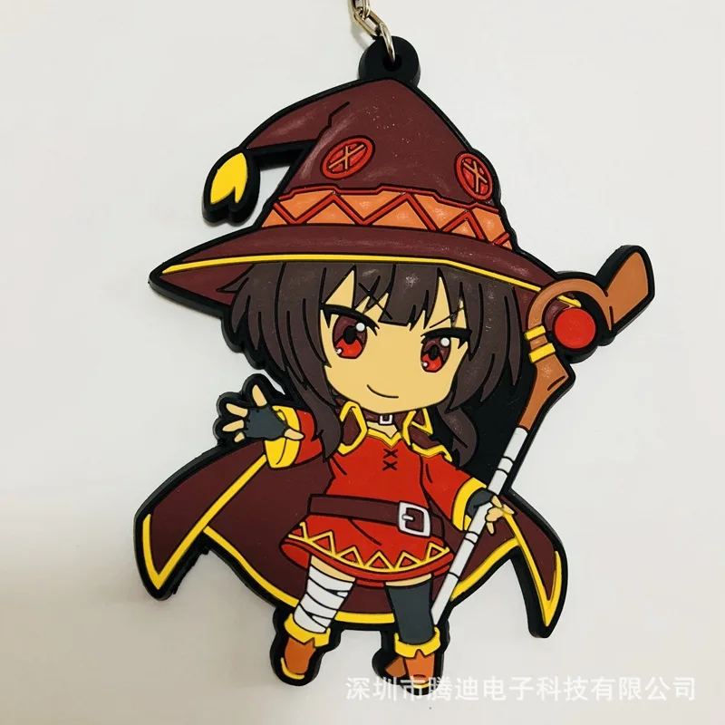 IVYYE 1 шт. Subarashii Girl Аниме-брелок для ключей ПВХ Рисунок брелок милые игрушки брелок для ключей подарки на день рождения унисекс Новинка