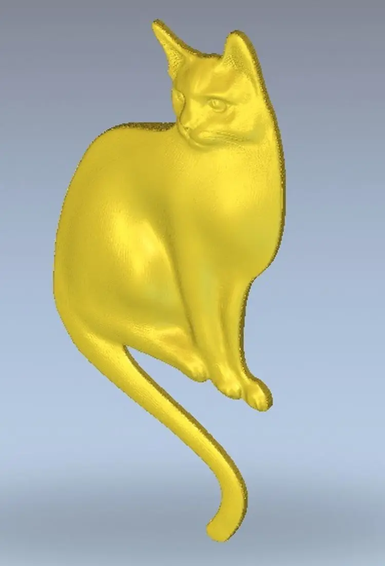 

3d модель, рельеф для ЧПУ в формате STL cat