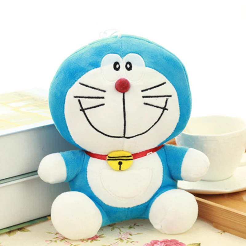 20 см. плюшевые игрушки с изображением дораэмона куклы кошки подарок для детей