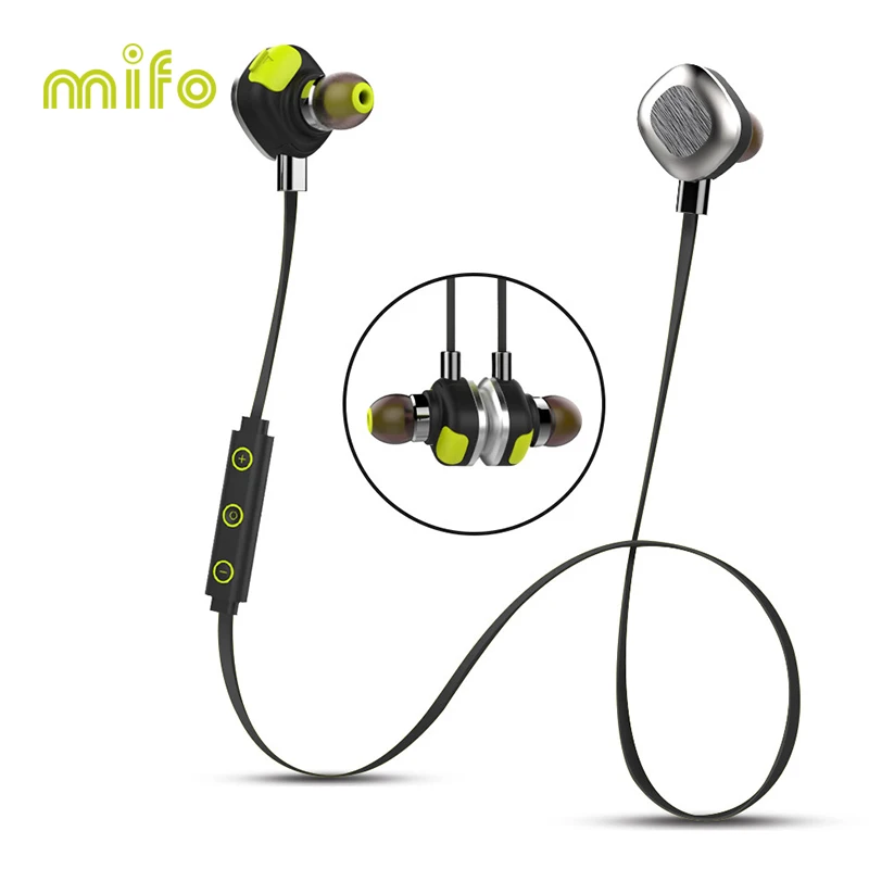 Mifo U5 Plus наушники bluetooth с микрофоном блютуз гарнитура Спорта Водонепроницаемый Ipx7