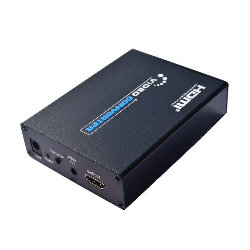 Новый скалер бокс совместимый с SCART и HDMI CVBS YC RGB на HD видео аудио высококлассный