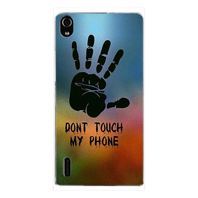 L115 Для huawei Ascend P7 P7-L10 P7-L00 чехол для телефона huawei Ascend P 7 чехол с принтом для huawei Ascend P7-L05 чехол для P7-L11 - Цвет: L115