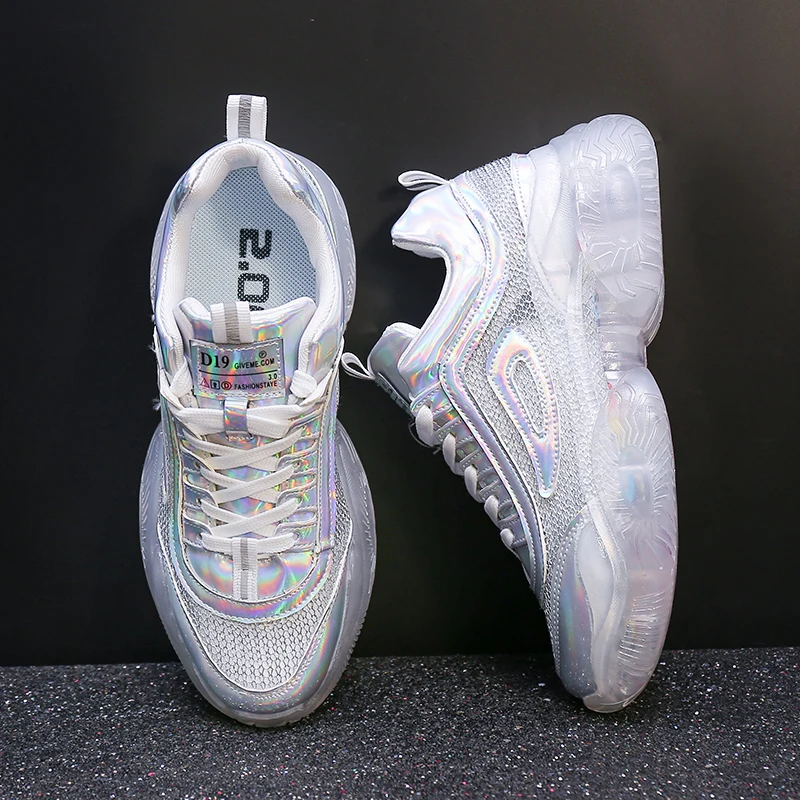 

Female Shoes Platform Women Flats Women Casual Shoes Ladies Crystal Shoes High Quality Leisure Sneakers for Woman Tenis Feminino