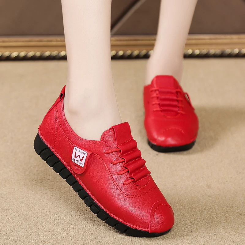 Г., новые осенние женские удобные тонкие туфли на плоской подошве женская модная повседневная обувь с закрытым носком женская обувь mujer v30