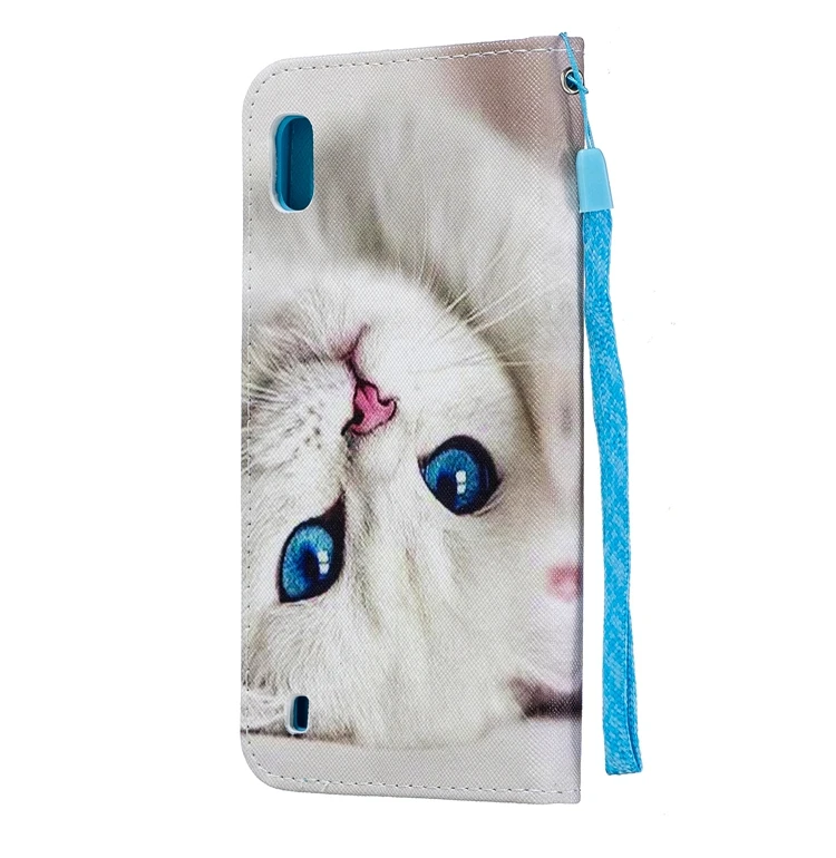 Флип-кожаный чехол для Coque samsung A10 Чехол-книжка с подставкой Чехол для телефона для Hoesje samsung Galaxy A10 A 10 SM-A105F Чехол-книжка