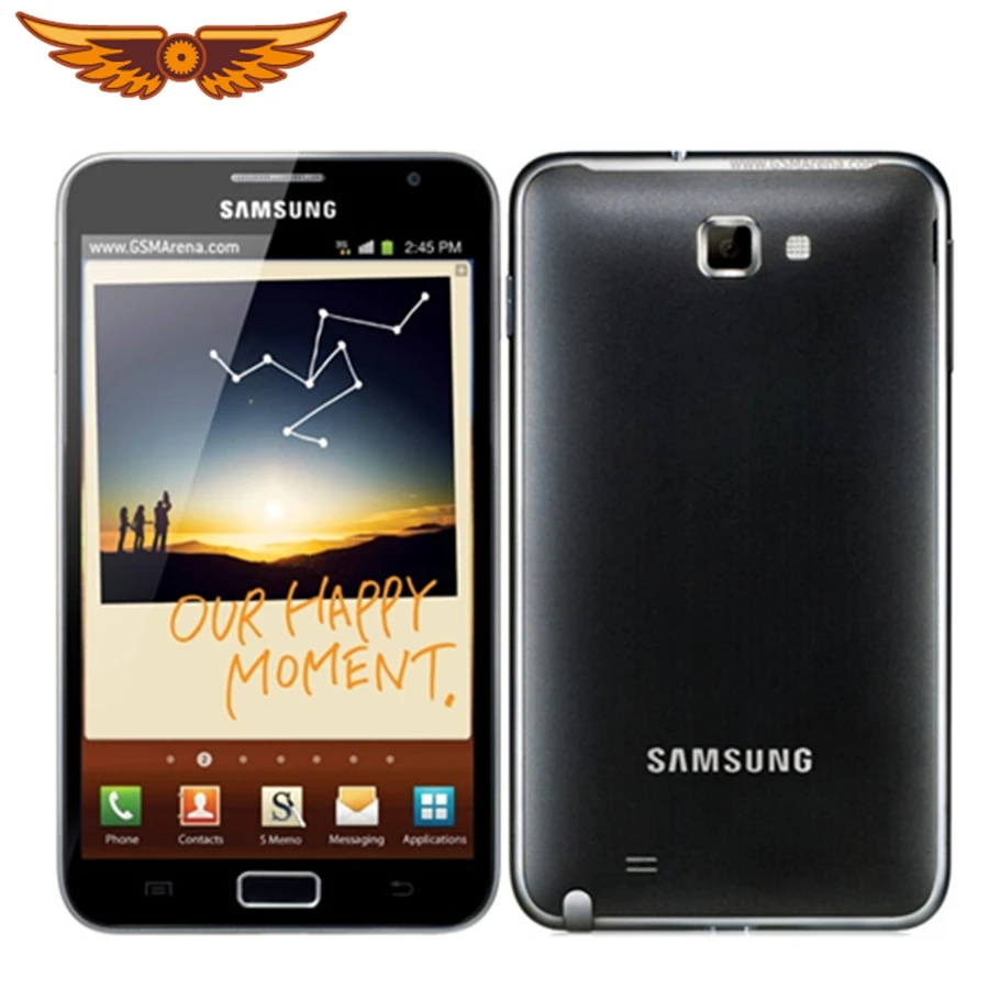 N7000 Оригинальный разблокированный мобильный телефон samsung Galaxy Note I9220 8MP 5 3 'Ƈ GB ram