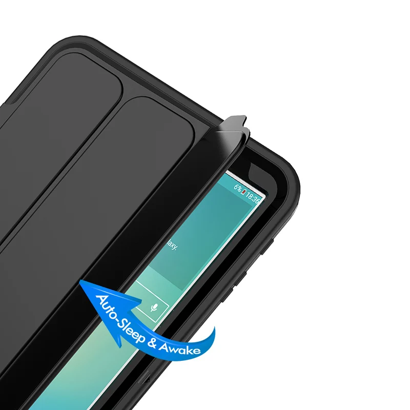 Чехол для Samsung Galaxy Tab A 10 1 SM T580 585 2016 ''планшет Funda силикон и искусственная кожа