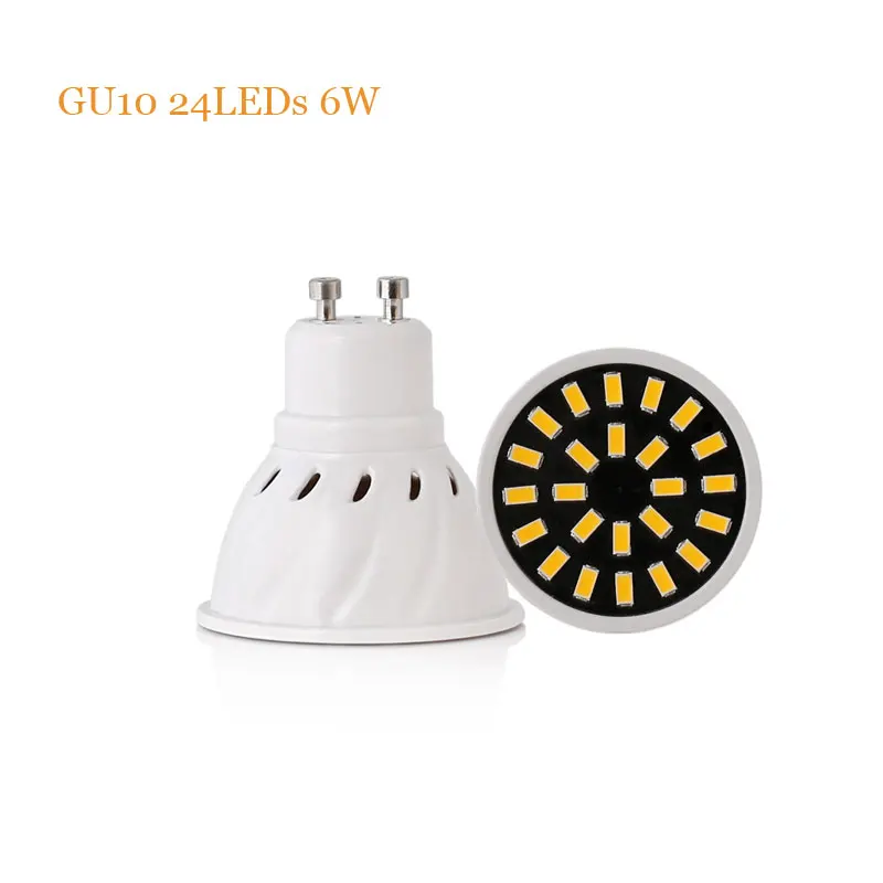 GU10 светодиодный светильник лампа gu 10 AC 220 V 110 V SMD 5733 лампочки 4 W 6 W 8 W Ampoule светодиодный светильник Luz Bombillas для домашнего освещения