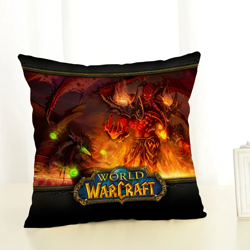 WOW Warcrafted Ностальгический чехол для подушки Doomhammer декоративная 3D подушка для дивана и спинки