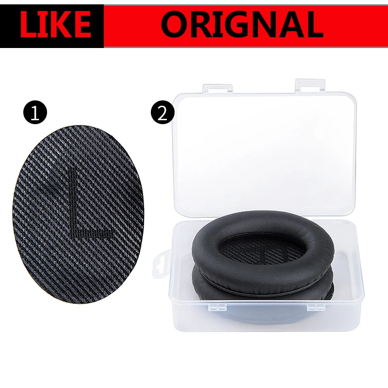 Накладки для наушников Bose QuietComfort 35 QC35 QC 25 15 QC25 QC15 сменные амбушюры