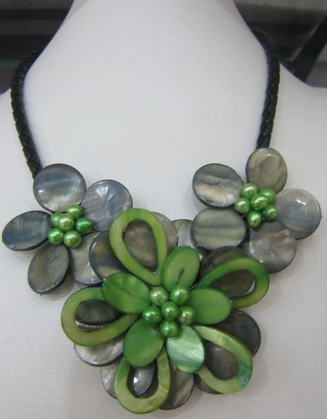 2017 распродажа Акция круглый модный ожерелье Макси колье натуральный