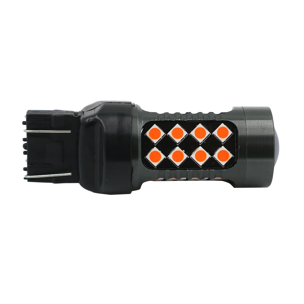 YSY 2 шт. Светодиодные Автомобильные 1157 bay15d 508 T20 7443 w21/5 Вт 3030 36smd красный DRL задний